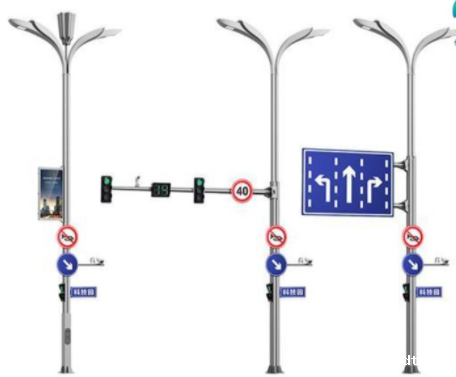 多功能交通信号灯一体综合杆