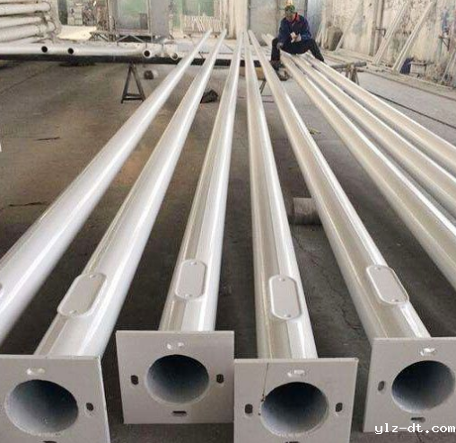 智慧路灯生产工艺和喷塑.